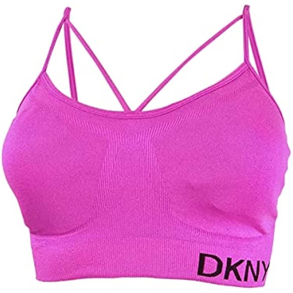 Dkny Other - DKNY Sport Low Impact Fitness Sports Bra Pink